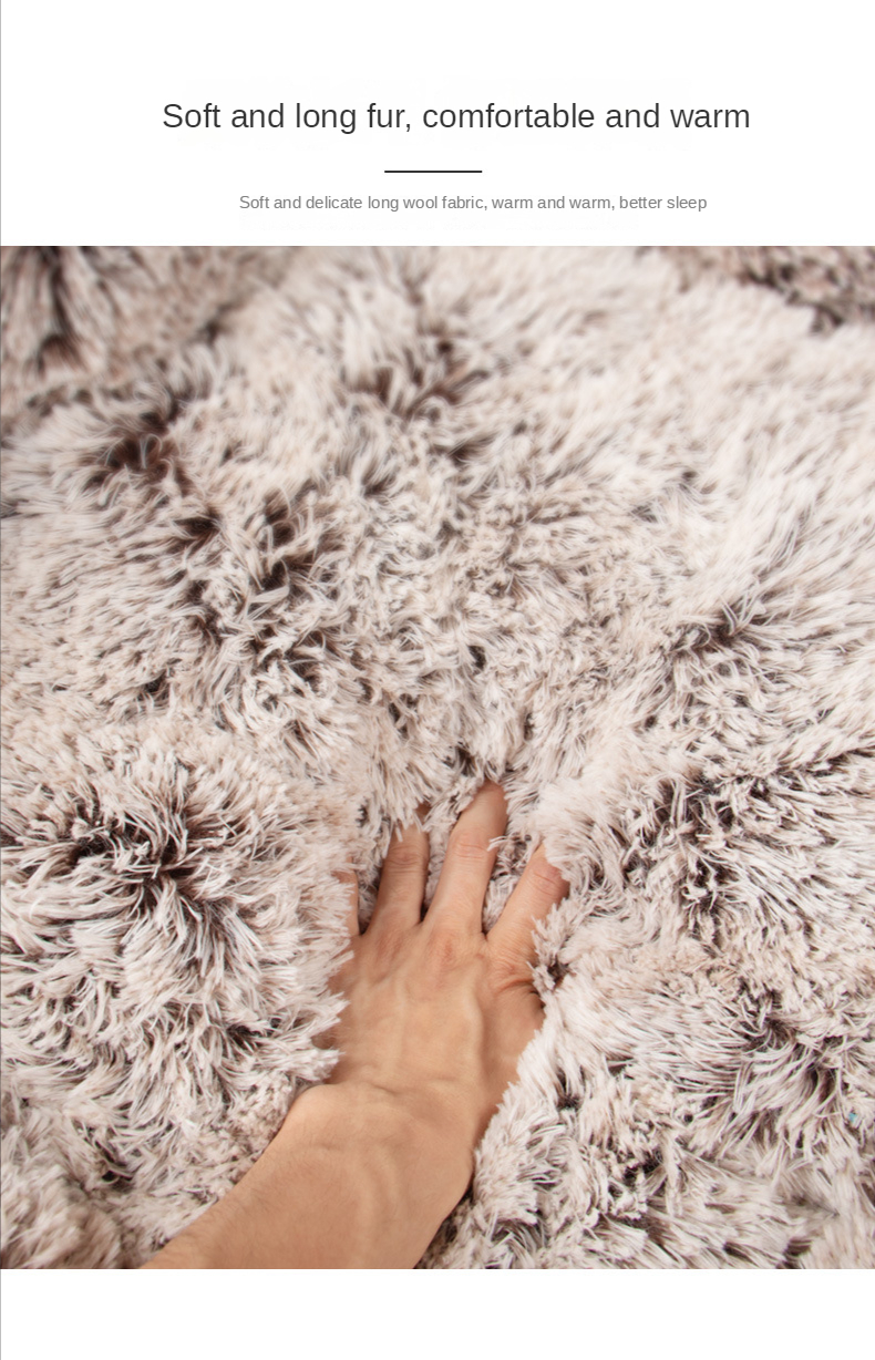 Soft Fluffy Dog Bed Pet House - Image 5