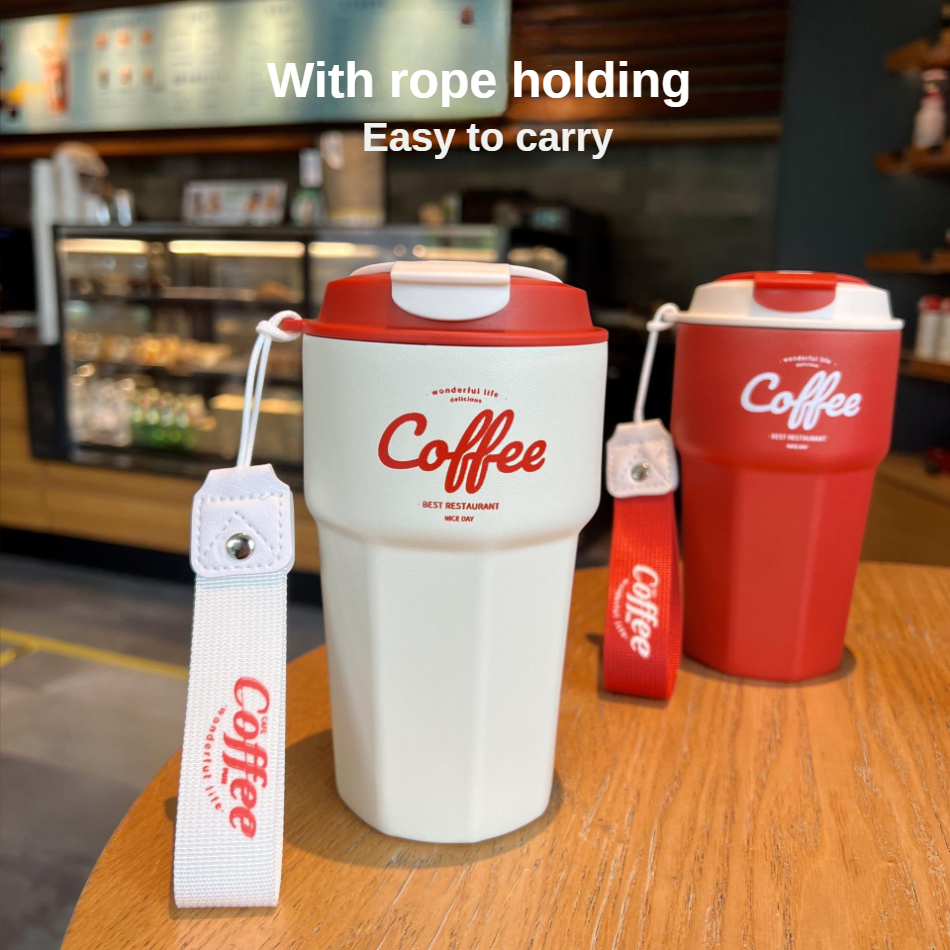 420ML Modern Double Stainless Steel Leak-Proof Thermos Tumbler - Image 3