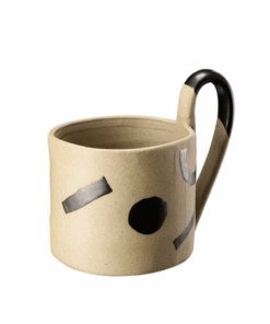 Japan Creative Geometric Coffee Cups With Big Handle