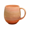 Pot Belly Mug Coffee Cup, Orange