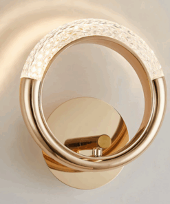 Modern Oval Crystal Wall Lights Indoor Lighting
