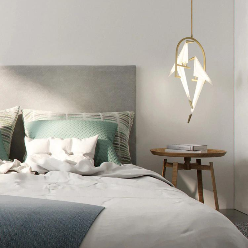 Modern LED Bird Wall Lamp Bedside Light Wall Lamps - Image 3