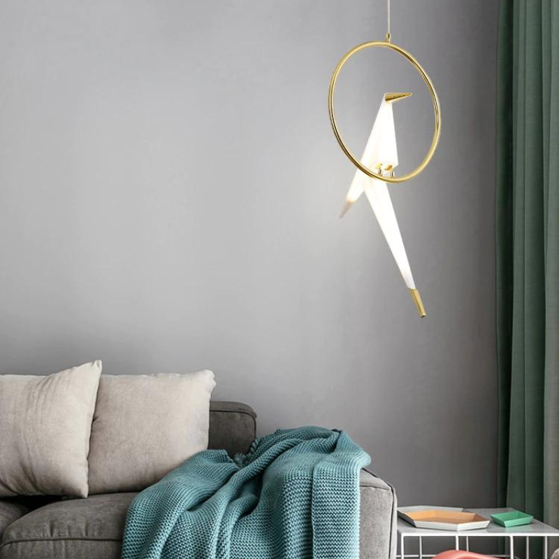 Modern LED Bird Wall Lamp Bedside Light Wall Lamps