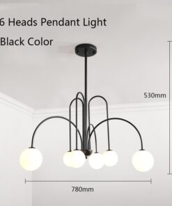 Alternative view of Nordic Postmodern LED Ceiling Lighting