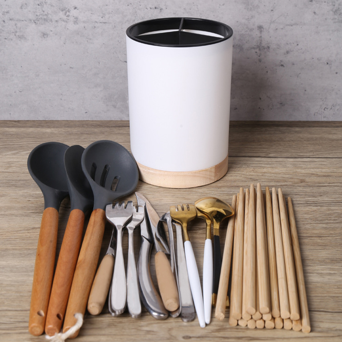 Utensil Holder Chopstick Spoon Storage Rack