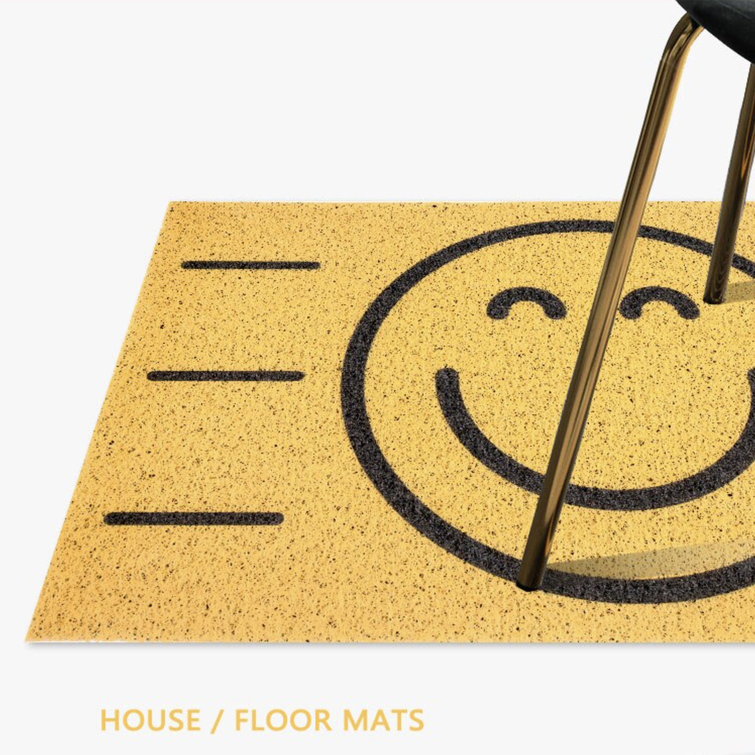Creative Smiley Face Home Door Mat - Image 3