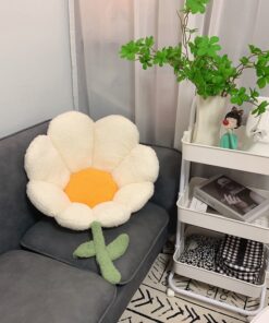 Alternative view of Flower Backrest Sofa Pillow Waist Cushion