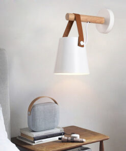 Wooden Sconce Wall Lamp