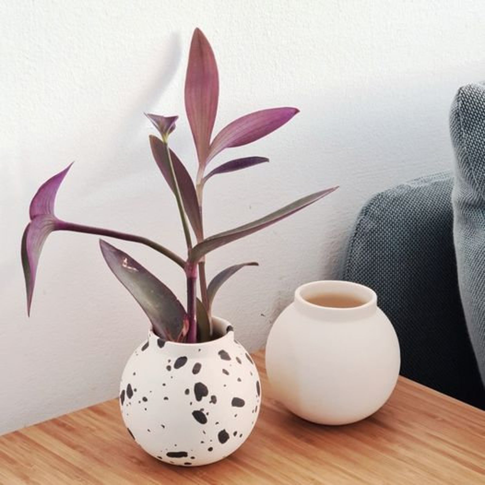 Minimalist Vase, Ceramic Flower Pot, Modern Home Decor - Image 2