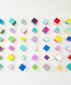 Alternative view of Wood Wall Art, Wall Hanging. Colorful Home Decor