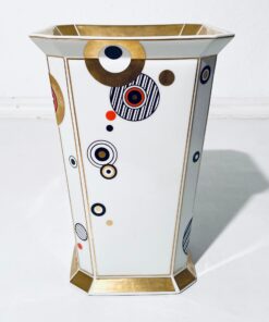 Alternative view of Large White Feraud Porcelain Vase Passion Goebel