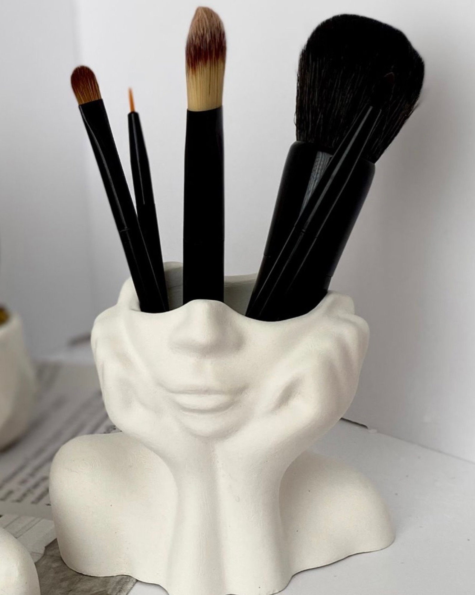 Lady Vase Holder , Home Decor