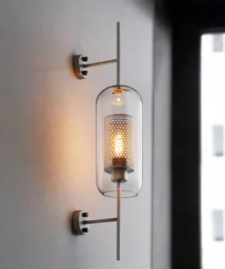 Modern Glass Wall Lamps Fixture Luminaire Sconce Lighting Bedside Living Room Home Decoration Aisel Horridor Golden Ball Light